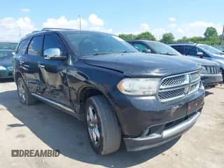 2013 Dodge Durango Citadel with VIN 1C4RDJEG7DC548220, listed as a IAAI auction lot 42960685 with 204,391 mi miles and . Bid and sale history available at DreamBid. Image 1.