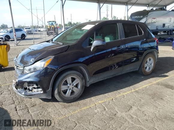 2022 Chevrolet Trax LS with VIN KL7CJKSM6NB527278, listed as a IAAI auction lot 43077303 with 110,163 mi miles and . Bid and sale history available at DreamBid. Image 17.