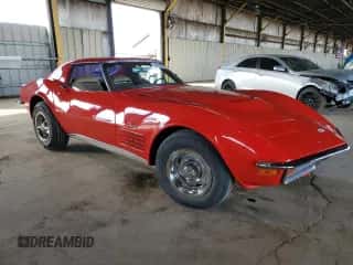 1972 Chevrolet Corvette с VIN 1Z37K2S501737, выставлен на аукционе Copart как лот 43789865 с пробегом 22 938 миль миль и Списание • Salvage title. История ставок и продаж доступна на DreamBid. Изображение 4.