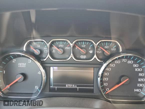2019 Chevrolet Silverado 1500 with VIN 1GC4CXEY4KF170331, listed as a Copart auction lot 63384875 with 87,514 mi miles and Salvage title. Bid and sale history available at DreamBid. Image 9.