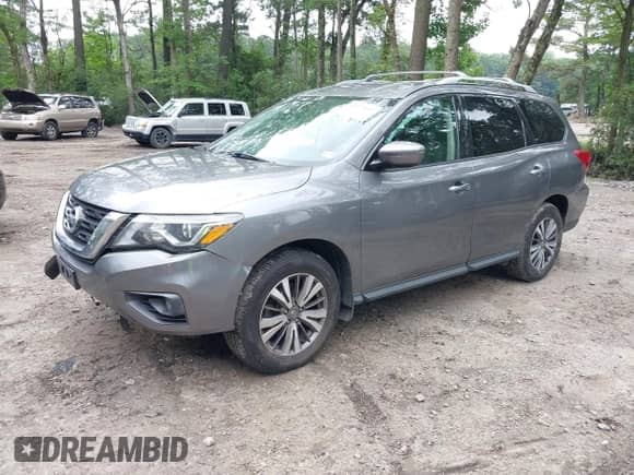 2020 Nissan Pathfinder SV with VIN 5N1DR2BN9LC595733, listed as a IAAI auction lot 42523013 with 180,328 mi miles and . Bid and sale history available at DreamBid. Image 2.
