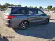 2018 Honda Odyssey Elite with VIN 5FNRL6H98JB061104, listed as a Copart auction lot 71596155 with 120,813 mi miles and Salvage title. Bid and sale history available at DreamBid. Image 3.