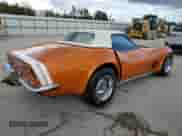 1972 Chevrolet Corvette с VIN 1Z67K2S521698, выставлен на аукционе Copart как лот 76799484 с пробегом 68 566 миль миль и На запчасти • Non repairable. История ставок и продаж доступна на DreamBid. Изображение 3.