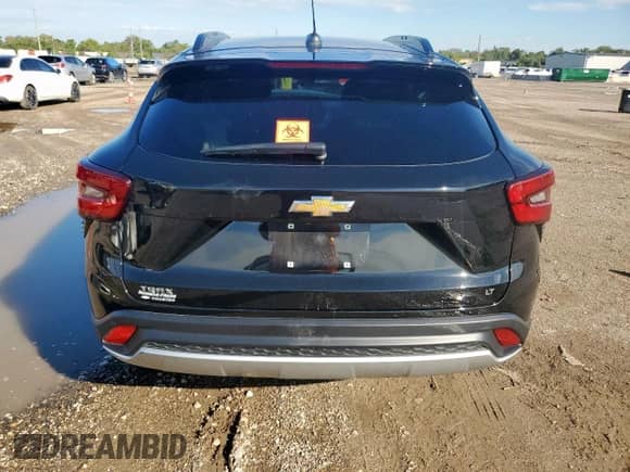 2024 Chevrolet Trax LT с VIN KL77LHE22RC073586, выставлен на аукционе Copart как лот 84266465 с пробегом 25 566 миль миль и Списание • Salvage title. История ставок и продаж доступна на DreamBid. Изображение 6.