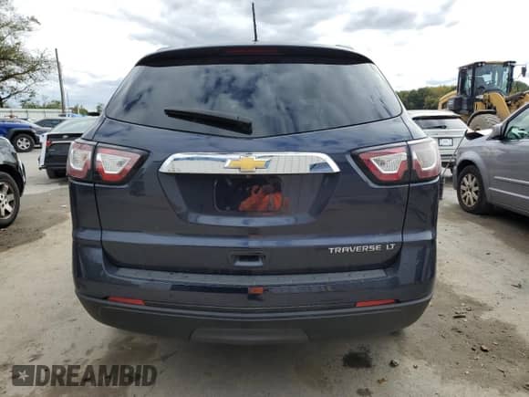 2015 Chevrolet Traverse LT with VIN 1GNKRHKD2FJ348129, listed as a Copart auction lot 85601495 with 102,579 mi miles and Salvage title. Bid and sale history available at DreamBid. Image 6.