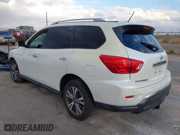 2018 Nissan Pathfinder S with VIN 5N1DR2MN4JC602520, listed as a IAAI auction lot 43071599 with 97,976 mi miles and . Bid and sale history available at DreamBid. Image 3.