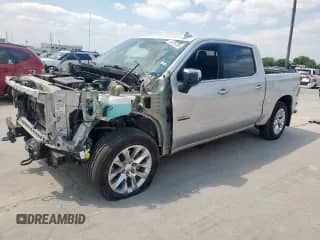 2021 Chevrolet Silverado 1500 LTZ с VIN 3GCPWEED0MG186257, выставлен на аукционе Copart как лот 53076795 с пробегом 60 285 миль миль и Списание • Salvage title. История ставок и продаж доступна на DreamBid. Изображение 1.