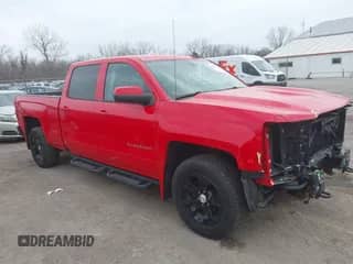 2017 Chevrolet Silverado 1500 LT with VIN 1GCUKREC8HF112606, listed as a IAAI auction lot 41818576 with 76,955 mi miles and . Bid and sale history available at DreamBid. Image 1.