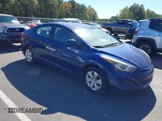2016 Hyundai Elantra SE z VIN 5NPDH4AE1GH752802, wystawiony jako IAAI lot #43466223 z przebiegiem 161 878 mil mil oraz . Historia ofert i sprzedaży dostępna na DreamBid. Obrazek 1.