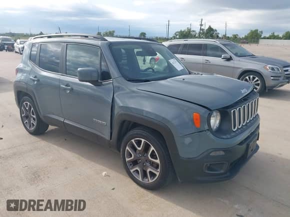 2018 Jeep Renegade Latitude with VIN ZACCJABB3JPH60336, listed as a IAAI auction lot 42721173 with 116,857 mi miles and . Bid and sale history available at DreamBid. Image 1.