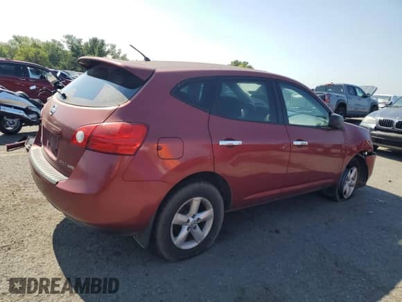 2010 Nissan Rogue SL with VIN JN8AS5MV1AW138361, listed as a Copart auction lot 81640285 with 88,799 mi miles and Salvage title. Bid and sale history available at DreamBid. Image 3.