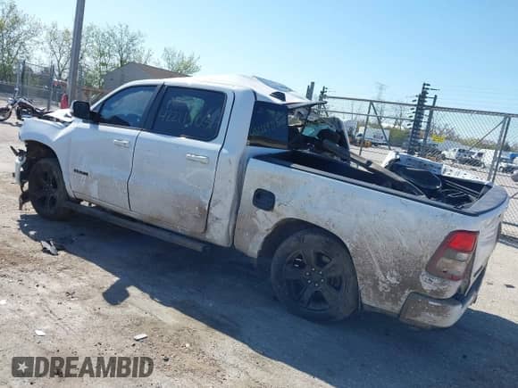 2020 Ram 1500 Big Horn with VIN 1C6RRFFG0LN283115, listed as a IAAI auction lot 42211903 with 68,803 mi miles and . Bid and sale history available at DreamBid. Image 3.