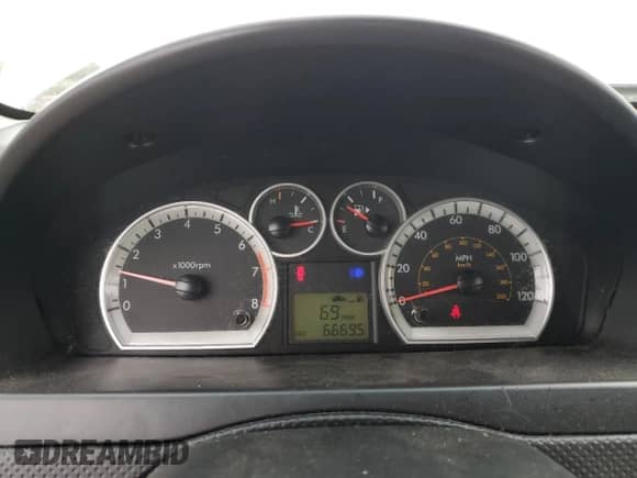 2011 Chevrolet Aveo 2LT с VIN KL1TG5DE6BB202397, выставлен на аукционе Copart как лот 83755435 с пробегом 66 695 миль миль и Списание • Salvage title. История ставок и продаж доступна на DreamBid. Изображение 9.