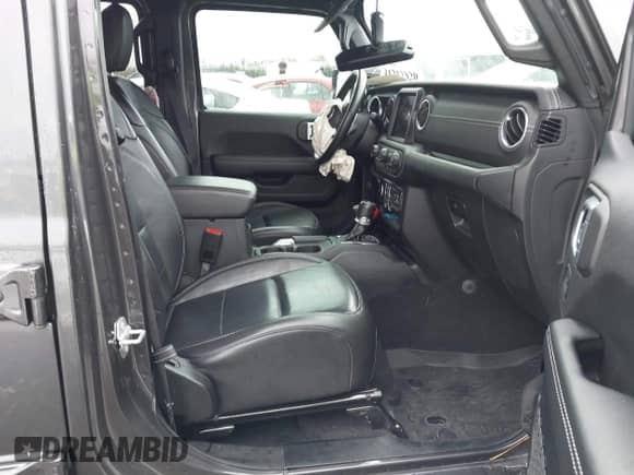 2021 Jeep Wrangler Unlimited Sahara High Altitude с VIN 1C4HJXENXMW503535, выставлен на аукционе IAAI как лот 41212320 с пробегом 70 375 миль миль и . История ставок и продаж доступна на DreamBid. Изображение 5.