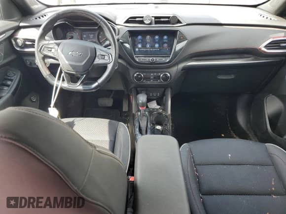 2023 Chevrolet TrailBlazer RS with VIN KL79MUSL6PB170739, listed as a Copart auction lot 57444925 with 44,638 mi miles and Salvage title. Bid and sale history available at DreamBid. Image 8.