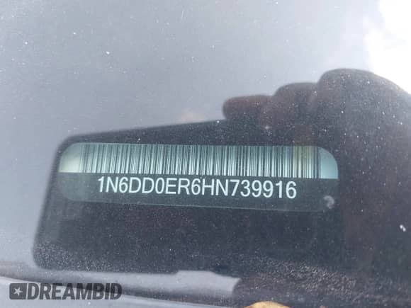 2017 Nissan Frontier SV with VIN 1N6DD0ER6HN739916, listed as a IAAI auction lot 42858465 with 88,859 mi miles and . Bid and sale history available at DreamBid. Image 9.