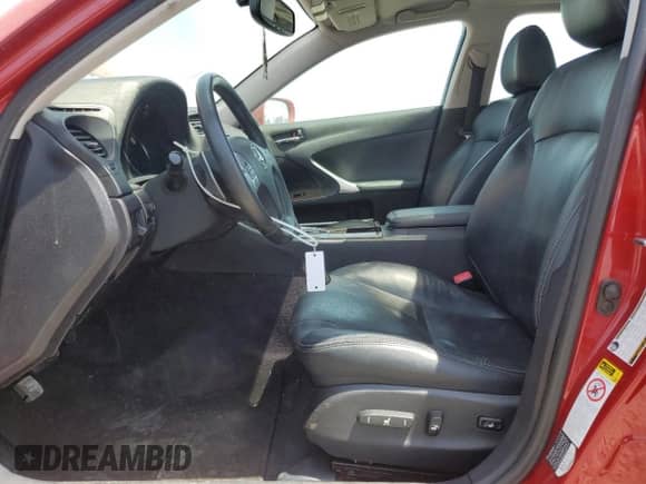 2011 Lexus IS 250 with VIN JTHCF5C24B5045226, listed as a Copart auction lot 59052945 with 166,764 mi miles and Salvage title. Bid and sale history available at DreamBid. Image 7.