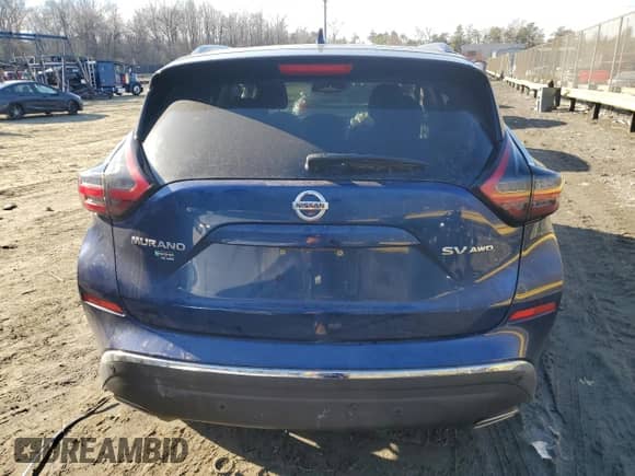 2021 Nissan Murano SV с VIN 5N1AZ2BSXMC116343, выставлен на аукционе Copart как лот 43051505 с пробегом 68 451 миль миль и Списание • Salvage title. История ставок и продаж доступна на DreamBid. Изображение 6.