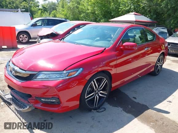 2016 Honda Accord Touring with VIN 1HGCT2B09GA007208, listed as a IAAI auction lot 42707286 with 84,541 mi miles and . Bid and sale history available at DreamBid. Image 18.