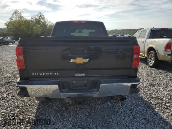 2015 Chevrolet Silverado 2500HD Work Truck with VIN 1GC1CUEG1FF582690, listed as a Copart auction lot 84281485 with 188,170 mi miles and Salvage title. Bid and sale history available at DreamBid. Image 6.