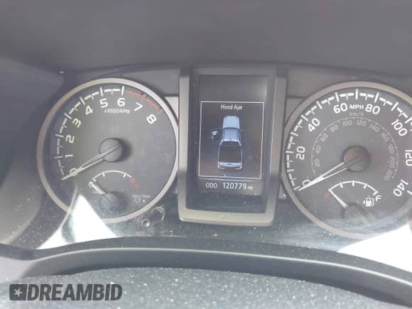 2017 Toyota Tacoma SR5 with VIN 3TMAZ5CN6HM030241, listed as a IAAI auction lot 42357004 with 120,779 mi miles and . Bid and sale history available at DreamBid. Image 7.