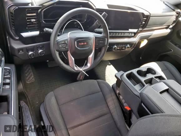 2025 GMC Sierra 1500 Elevation with VIN 3GTPHCEK2SG289089, listed as a Copart auction lot 69990705 with Not provided miles and Salvage title. Bid and sale history available at DreamBid. Image 8.
