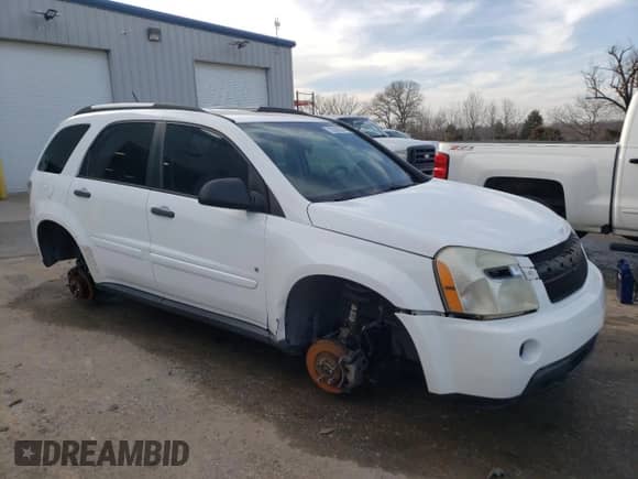 2008 Chevrolet Equinox LS with VIN 2CNDL13F186047793, listed as a Copart auction lot 39382394 with 172,364 mi miles and Salvage title. Bid and sale history available at DreamBid. Image 4.