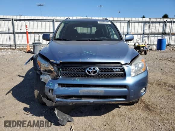 2007 Toyota RAV4 Sport with VIN JTMBK32V175014919, listed as a Copart auction lot 86539055 with 147,346 mi miles and Salvage title. Bid and sale history available at DreamBid. Image 5.