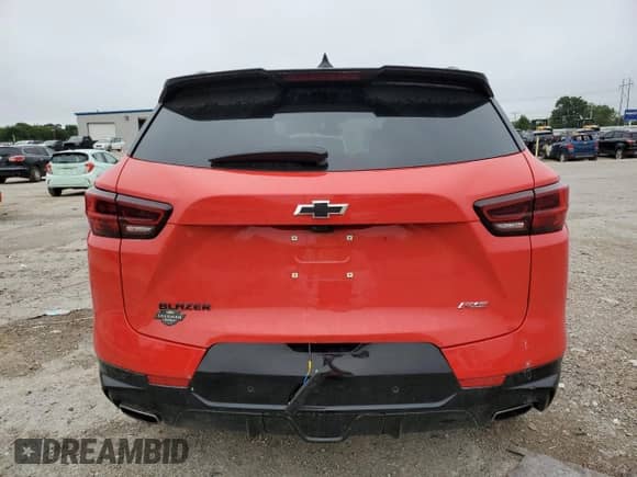 2023 Chevrolet Blazer RS z VIN 3GNKBERS5PS115188, wystawiony jako Copart lot #70770065 z przebiegiem 11 513 mil mil oraz Szkoda całkowita • Salvage title. Historia ofert i sprzedaży dostępna na DreamBid. Obrazek 6.