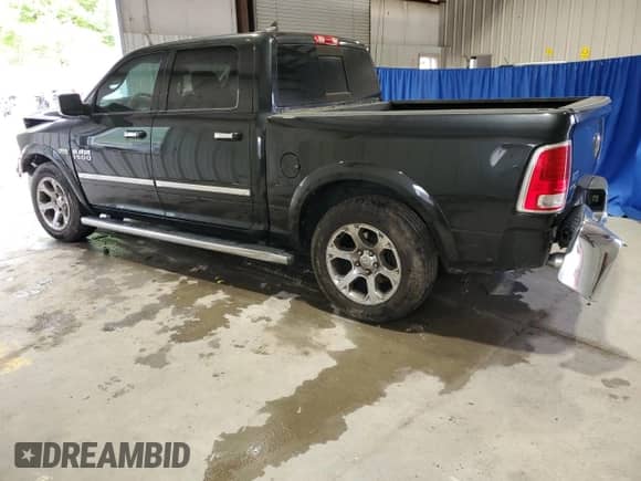 2016 Ram 1500 Laramie z VIN 1C6RR6NT3GS347718, wystawiony jako Copart lot #58466105 z przebiegiem Nie podano mil oraz Szkoda całkowita • Salvage title. Historia ofert i sprzedaży dostępna na DreamBid. Obrazek 2.