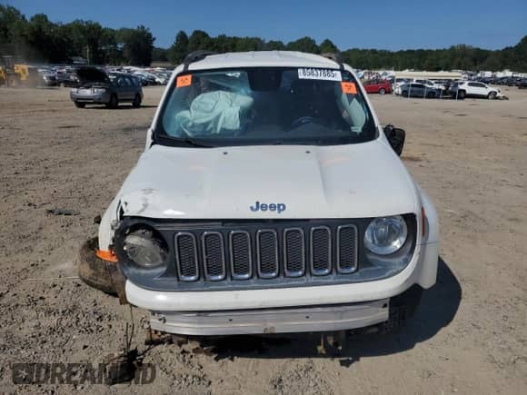 2017 Jeep Renegade Latitude z VIN ZACCJABB2HPF43371, wystawiony jako Copart lot #85837885 z przebiegiem 210 392 mil mil oraz Nie do naprawy • Non repairable. Historia ofert i sprzedaży dostępna na DreamBid. Obrazek 5.