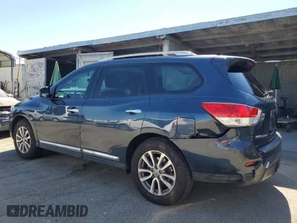 2016 Nissan Pathfinder S with VIN 5N1AR2MN9GC648209, listed as a Copart auction lot 67091775 with 94,793 mi miles and Salvage title. Bid and sale history available at DreamBid. Image 2.