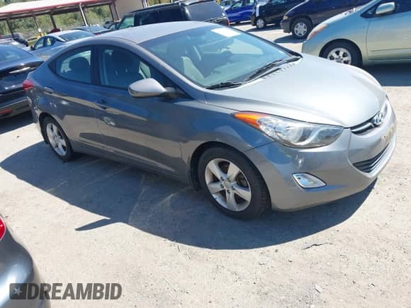 2013 Hyundai Elantra GLS with VIN 5NPDH4AE2DH354719, listed as a IAAI auction lot 42976433 with 96,234 mi miles and . Bid and sale history available at DreamBid. Image 1.
