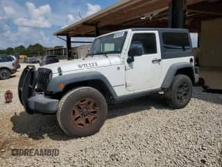 2015 Jeep Wrangler Sport with VIN 1C4AJWAG7FL747005, listed as a Copart auction lot 66619135 with 159,381 mi miles and Salvage title. Bid and sale history available at DreamBid. Image 1.
