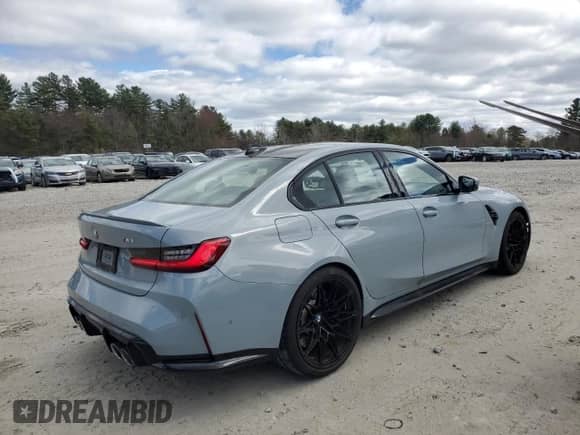 2021 BMW M3 с VIN WBS53AY08MFL00775, выставлен на аукционе Copart как лот 52444765 с пробегом 5 682 миль миль и Списание • Salvage title. История ставок и продаж доступна на DreamBid. Изображение 3.