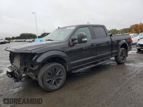 2020 Ford F-150 XL with VIN 1FTFW1E43LFC67712, listed as a Copart auction lot 86682505 with 104,301 mi miles and Salvage title. Bid and sale history available at DreamBid. Image 1.