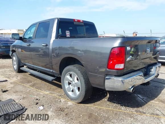 2015 Ram 1500 Big Horn with VIN 3C6RR7LT5FG522937, listed as a IAAI auction lot 42576627 with 193,116 mi miles and . Bid and sale history available at DreamBid. Image 3.