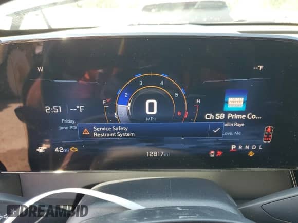 2024 Chevrolet Traverse FWD LT with VIN 1GNERGKS1RJ145453, listed as a Copart auction lot 61776965 with 12,817 mi miles and Salvage title. Bid and sale history available at DreamBid. Image 9.