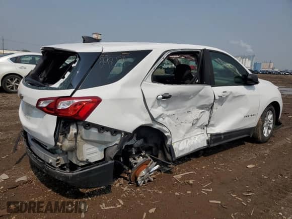 2020 Chevrolet Equinox LS with VIN 3GNAXHEV1LS564621, listed as a Copart auction lot 59954935 with 103,164 mi miles and Clean title. Bid and sale history available at DreamBid. Image 3.