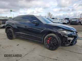 2020 Lamborghini Urus с VIN ZPBUA1ZL9LLA09731, выставлен на аукционе Copart как лот 48077805 с пробегом 75 463 миль миль и Списание • Salvage title. История ставок и продаж доступна на DreamBid. Изображение 4.