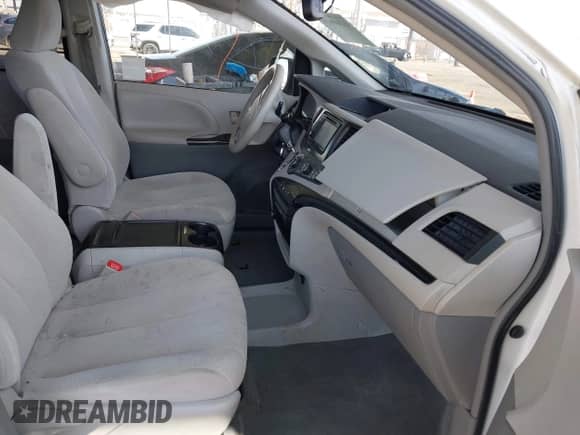 2012 Toyota Sienna LE AAS with VIN 5TDKK3DC9CS274467, listed as a IAAI auction lot 43309620 with 258,543 mi miles and . Bid and sale history available at DreamBid. Image 5.