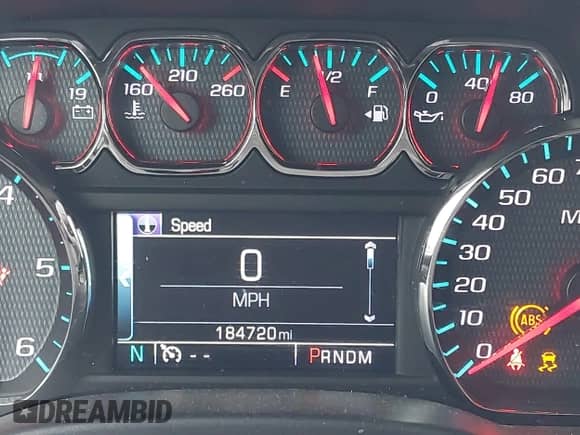 2016 Chevrolet Silverado 1500 LTZ with VIN 3GCUKSEC7GG377750, listed as a IAAI auction lot 41266073 with 184,720 mi miles and . Bid and sale history available at DreamBid. Image 15.