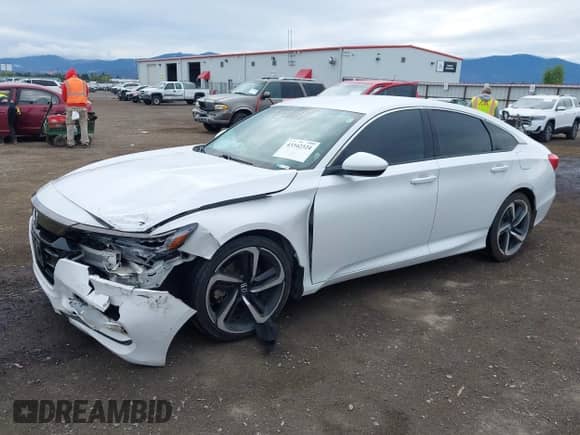 2018 Honda Accord Sport with VIN 1HGCV1F34JA021176, listed as a IAAI auction lot 43342324 with 155,847 mi miles and . Bid and sale history available at DreamBid. Image 17.