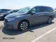 2023 Honda Odyssey EX-L с VIN 5FNRL6H6XPB058364, выставлен на аукционе IAAI как лот 42934678 с пробегом 46 420 миль миль и . История ставок и продаж доступна на DreamBid. Изображение 2.