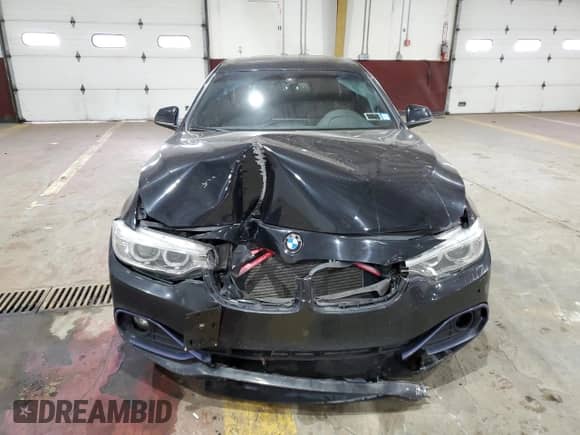 2017 BMW 4 Series 430i xDrive with VIN WBA4F9C58HG792099, listed as a Copart auction lot 87906175 with 144,097 mi miles and Salvage title. Bid and sale history available at DreamBid. Image 5.