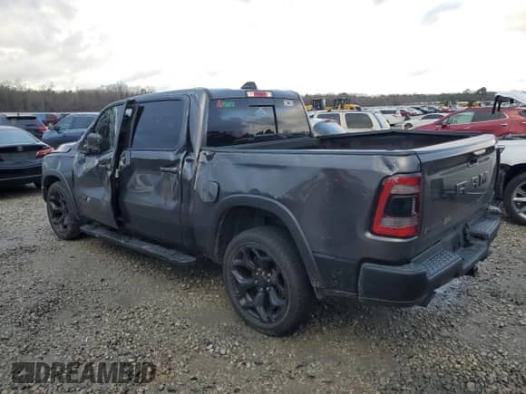 2019 Ram 1500 Rebel z VIN 1C6RRELT7KN724233, wystawiony jako Copart lot #86823514 z przebiegiem 96 464 mil mil oraz Czysty tytuł • Clean title. Historia ofert i sprzedaży dostępna na DreamBid. Obrazek 2.