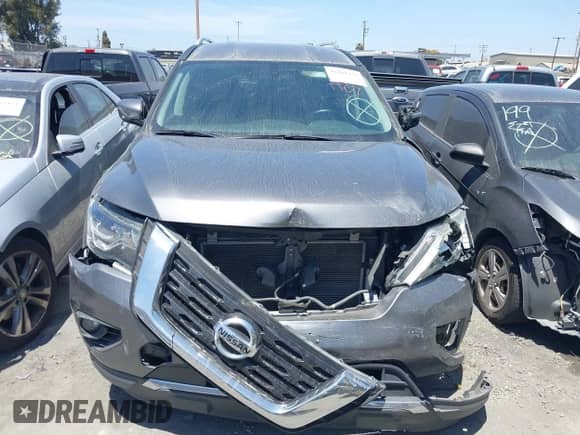 2019 Nissan Pathfinder SL with VIN 5N1DR2MM1KC625259, listed as a IAAI auction lot 42161242 with 111,096 mi miles and . Bid and sale history available at DreamBid. Image 12.