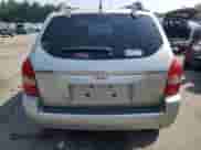 2008 Hyundai Tucson GLS z VIN KM8JM12B28U706917, wystawiony jako Copart lot #68262605 z przebiegiem 129 795 mil mil oraz Szkoda całkowita • Salvage title. Historia ofert i sprzedaży dostępna na DreamBid. Obrazek 6.