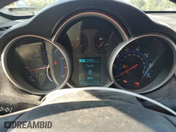 2016 Chevrolet Cruze LT with VIN 1G1PE5SB5G7170876, listed as a Copart auction lot 69786805 with 149,637 mi miles and Salvage title. Bid and sale history available at DreamBid. Image 9.