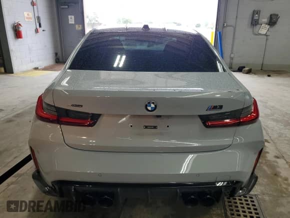 2024 BMW M3 Competition xDrive с VIN WBS43AY07RFS19785, выставлен на аукционе Copart как лот 63383255 с пробегом 17 602 миль миль и Списание • Salvage title. История ставок и продаж доступна на DreamBid. Изображение 6.